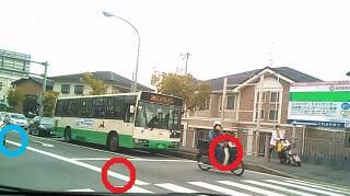 左折時の視点とふらつき１ ペーパードライバー運転初心者に役立つ運転の豆知識